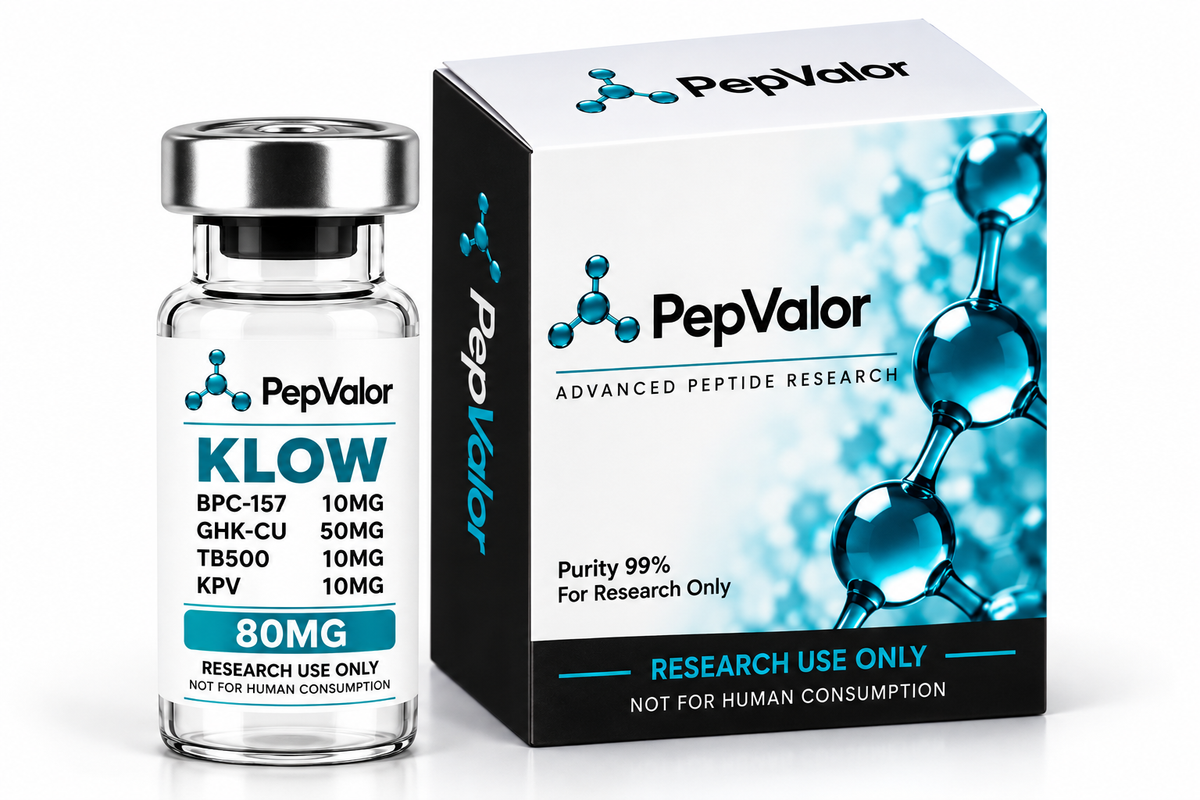 KLOW BPC 157 10mg + GHK-cu 50mg +TB500 10mg + KPV 10mg