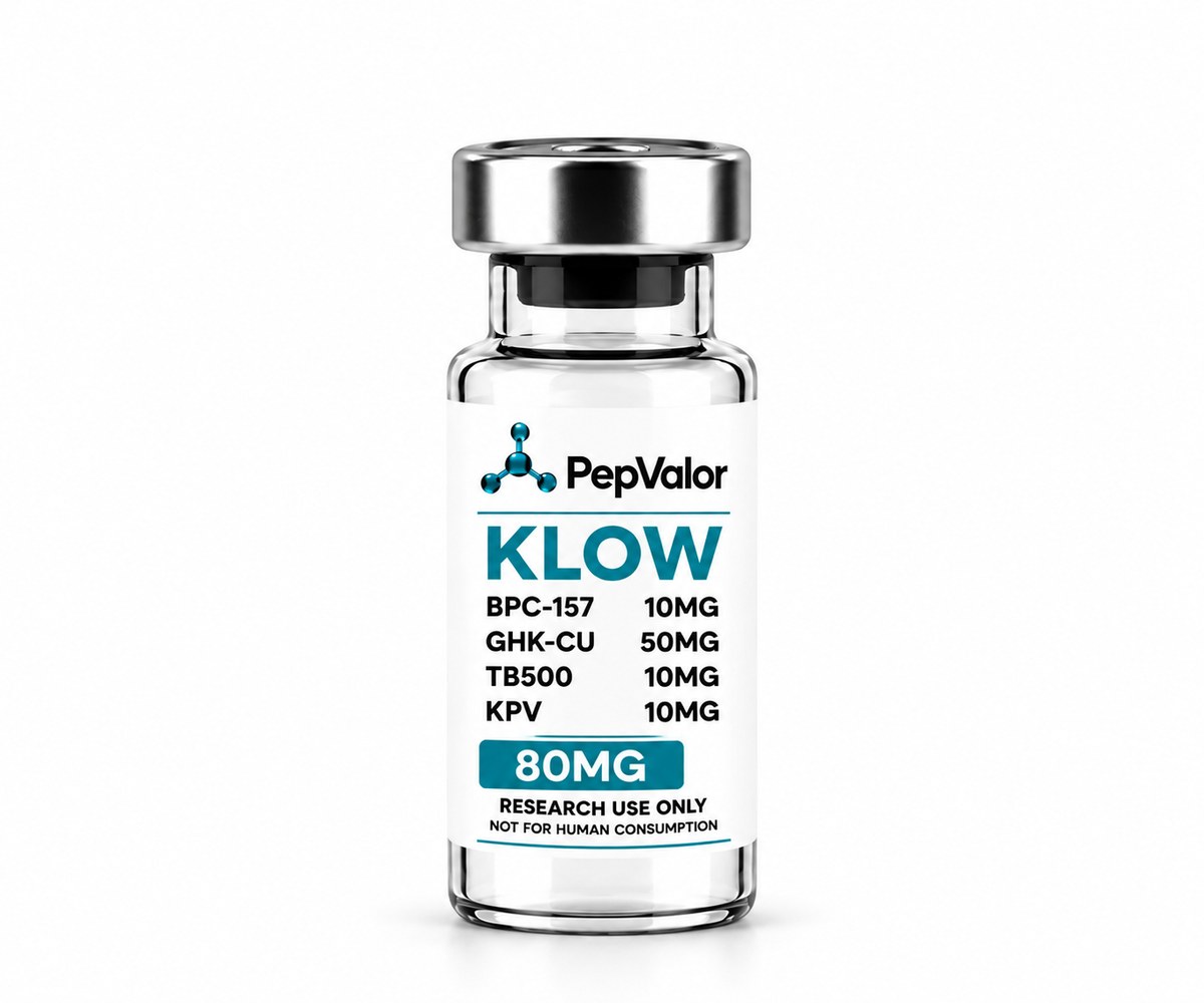 KLOW BPC 157 10mg + GHK-cu 50mg +TB500 10mg + KPV 10mg