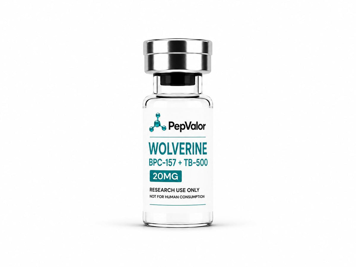Wolverine BPC-157 + TB-500 20mg | Research Peptide Blend